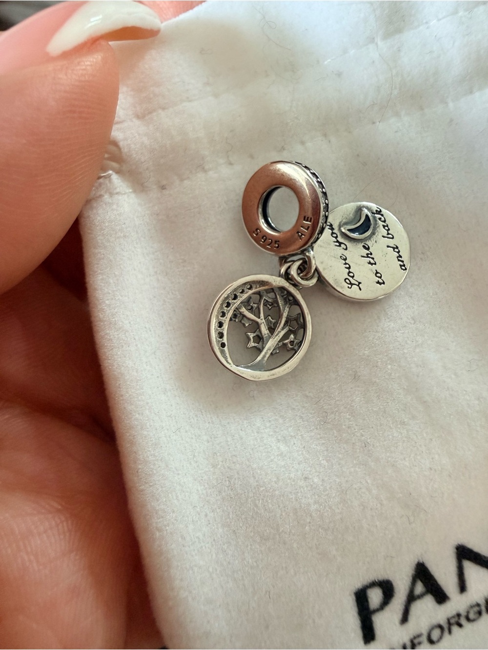 The Pandora Double Dangle Tree & Galaxy Moon
Charm - Picture 4 of 11